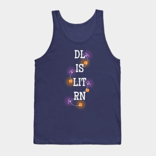 DL IS LIT RN Holiday Tank Top